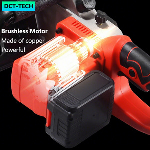 DCT Motosega <span class=keywords><strong>a</strong></span> <span class=keywords><strong>Batteria</strong></span> Elettrica Senza Fili, <span class=keywords><strong>Elettrosega</strong></span> <span class=keywords><strong>Professionale</strong></span> Brushless <span class=keywords><strong>a</strong></span> <span class=keywords><strong>Batteria</strong></span>, Motosega da 16 Pollici con Barra - Product Image 3