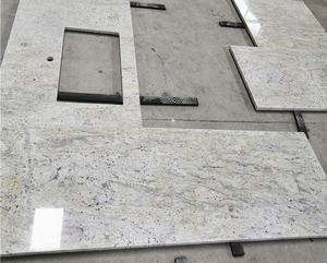 סין מפעל חדש עמק נהר לבן גרניט גרניט לוחות אריח מותאם אישית השיש - Product Image 4