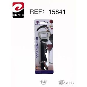 Apribottiglie per vino rosso con strumento per rimuovere il tappo per bottiglie di vino, confezione da 12 pezzi - Product Image 3