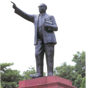 Vincentaa Outdoor Park statua Ambedkar <span class=keywords><strong>in</strong></span> <span class=keywords><strong>bronzo</strong></span> commemorativo a grandezza naturale di alta qualità - Product Image 1