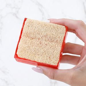 Savon exfoliant en barre à la pastèque 5oz parfumé à l'été, en fibre de loofah, pour le nettoyage sous la douche par temps chaud - Product Image 3