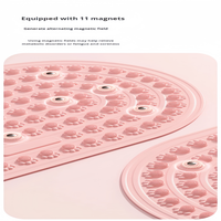 Tapis de yoga TPE extra large et épaissi pour adultes, avec acupression liquide en gel souple, pour massage des pieds et élimination des blocages des méridiens, idéal pour le jogging et la pression.