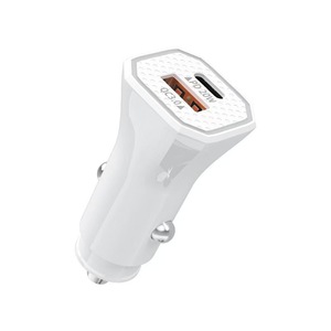 Cargador de Coche USB C al por Mayor, <span class=keywords><strong>Adaptador</strong></span> Mini de <span class=keywords><strong>Doble</strong></span> Puerto QC3.0 PD 20W Tipo-C, Cargador Rápido para Teléfono Móvil - Product Image 1
