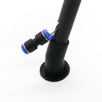 Buse conique de pulvérisation pour drone agricole, modèle UAV, pour machine de protection des plantes, avec tige d'extension, 6mm 8mm