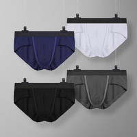 Erkek iç çamaşırı üçgen modal düşük bel seksi u dışbükey nefes alan iç çamaşırı erkek Boxer külot üreticisi toptan