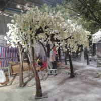 Arbre de glycine personnalisé, grand arbre artificiel en fibre de verre, faux cerisier en fleurs pour la décoration de restaurant, mariage en plein air, fête