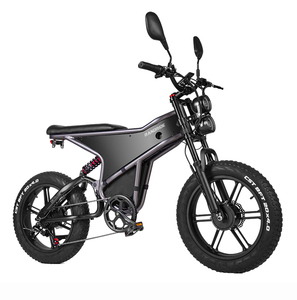 Bicicleta Eléctrica de Montaña RANDRIDE DM711 de Aleación de Aluminio, 20 Pulgadas, Batería de Litio, Doble Suspensión, para Uso en Exteriores - Product Image 3