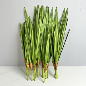 Plantes artificielles : Lys, <span class=keywords><strong>Cymbidium</strong></span>, Feuilles d'herbe, Plante araignée, Clivia, vertes en <span class=keywords><strong>pot</strong></span>, pour aménagement paysager, décoration maison et mariage, résistantes aux UV - Product Image 2