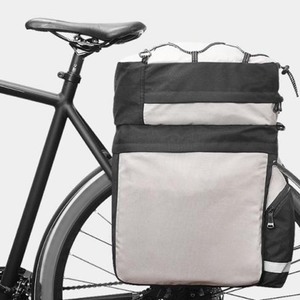 自行车后备箱包 60L 大容量后架包 3 合 1 多功能后座储物架，适用于山地自行车 - Product Image 5