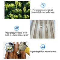 Panneaux muraux en PVC SONSILL au design moderne, imperméables, pour décoration intérieure, panneaux muraux en WPC à rainures