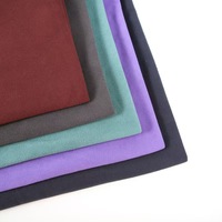 Tissu polaire personnalisé 330 GSM en polyester 75D/144F brossé des deux côtés et anti-boulochage 165 cm pour doublure de sweat à capuche et veste