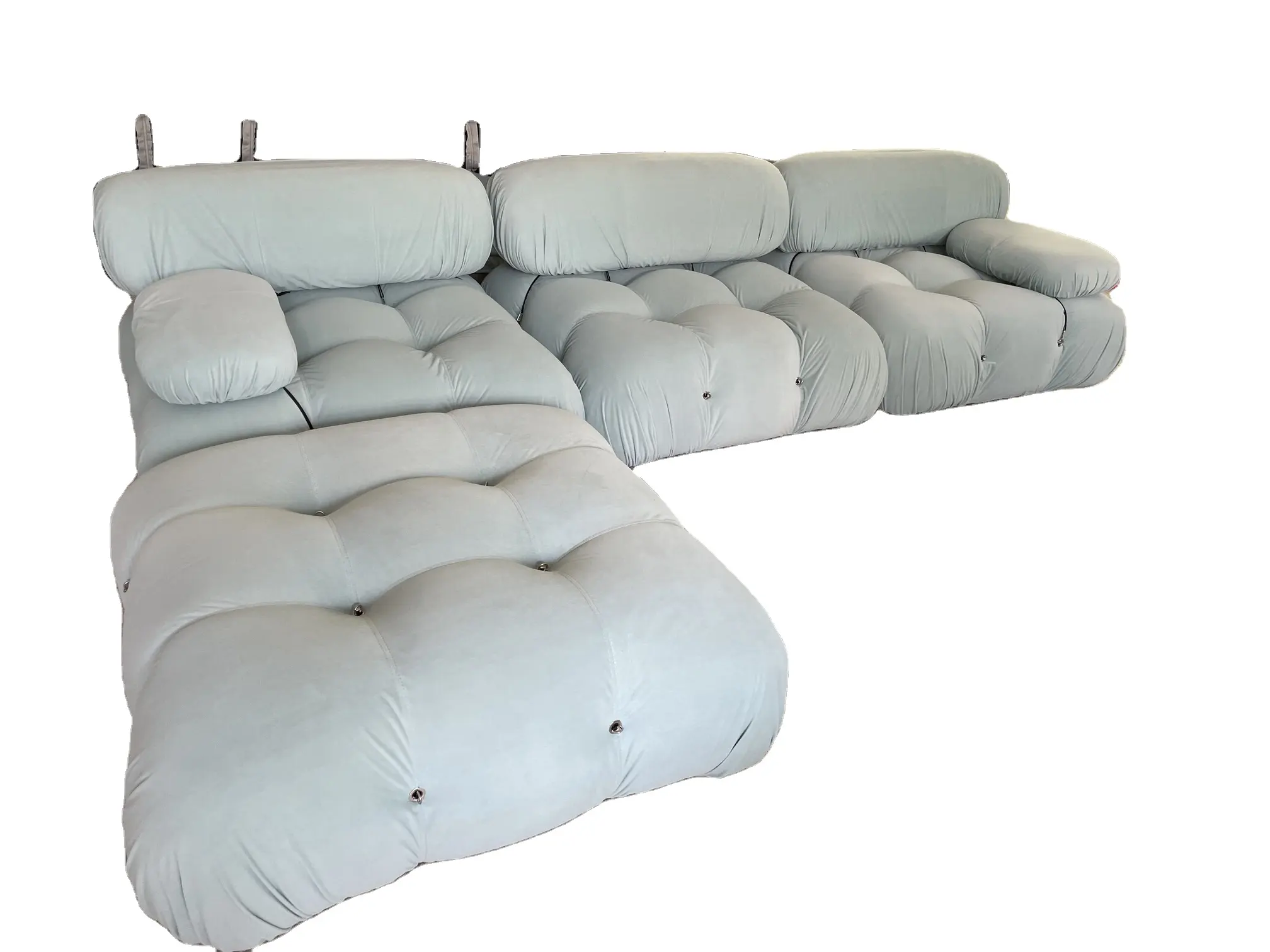 Furniture L Shape 3 Seater Sofa Small Size Sofa Mario Bellini Camalenda