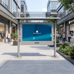 Solution d'affichage extérieur 24/7 de qualité industrielle avec système de refroidissement par air, <span class=keywords><strong>étanche</strong></span> <span class=keywords><strong>IP65</strong></span>, lisible en plein soleil, haute luminosité 55 pouces - Product Image 3