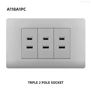 Enchufe de pared internacional eléctrico de doble puerto para red, teléfono y computadora, interruptor de pared para toma de corriente de computadora y teléfono. - Product Image 3