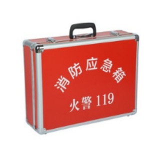 Caja de Emergencia Contra Incendios de Aleación de Aluminio, Paquete de Equipo Contra Incendios Portátil para Hotel EM 19155 - Product Image 1