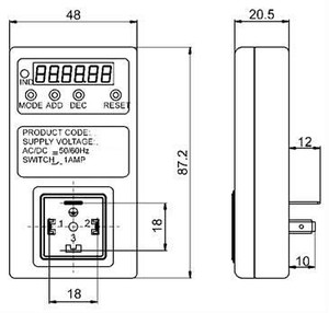 DHST21 compresseur d'air vidange automatique électrovanne minuterie numérique - Product Image 2