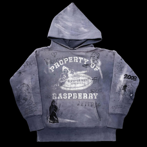 <span class=keywords><strong>Felpa</strong></span> Hip-Hop da <span class=keywords><strong>Uomo</strong></span> XL <span class=keywords><strong>con</strong></span> Cappuccio e Stampa Personalizzata, Effetto Lavato Retrò, Vestibilità Ampia in 100% Cotone - Product Image 1