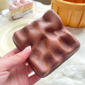 Sticky Toast Mugi PU Slow-Rebound Marshmallow Stress Relief Bread <b>Squishy</b> Toy with Exquisite Packaging QF Brand - Product Image 3