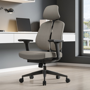 Silla de Oficina Ergonómica de Malla con Reposacabezas Ajustable, Cómoda para el Hogar/Esports/Trabajo, Silla Ejecutiva de Tela para la Hora del Almuerzo - Product Image 2