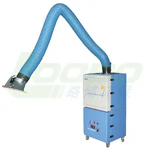 Portable Laser Cutting Welding Smoke And Oil Extractor/Solder Fume Extractor With Flexible Suction Arms