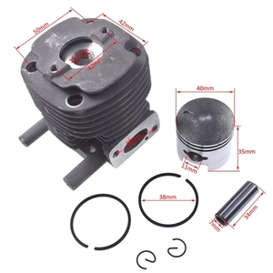 Kit cylindre B45, <span class=keywords><strong>SHINDAIWA</strong></span> RC45 BP45 GP450 DYB454 WEEDEATER <span class=keywords><strong>Débroussailleuse</strong></span> Kit cylindre piston 40mm, 2002112111, 7019812110 - Product Image 5