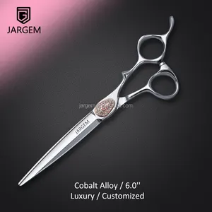 Новый Запуск серии CNC ножницы для волос 6,0 дюймов заказной Парикмахерские ножницы для стрижки волос набор ножниц