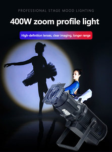 300W 400W Zoom <span class=keywords><strong>ellipsoidal</strong></span> hồ sơ ánh sáng tại chỗ DMX512 trắng ấm dẫn sân khấu sân khấu hình ảnh ánh sáng - Product Image 4