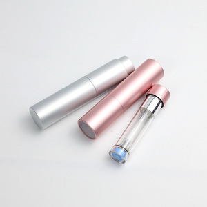 Botella de aluminio para decantar perfume de 5 ml con atomizador, portátil, para viaje, muestra para envasado de cosméticos - Product Image 1