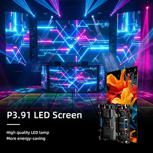 Pantalla LED para Exteriores P3.9 con Mantenimiento Frontal, Pantallas LED Completas para Exteriores de 3 x 3, Nova Star, Resistentes al Agua, Publicidad LED - Product Image 1