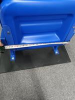 Siège de stade pliable VIP en HDPE à fixation au sol avec accoudoir incurvé, design fixe, imperméable CS-V1-GL