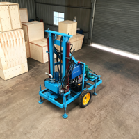 Machine de forage de puits d'eau avancée avec système de contrôle simple pour les tâches de forage professionnelles