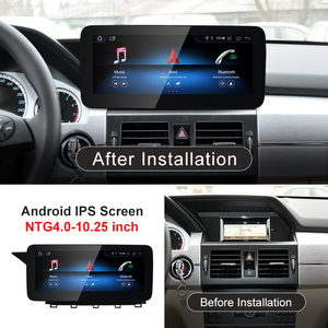 Stwei 12.3 pouces 8 cœurs Android 13 8 Go 128 Go pour Mercedes Benz Glk X204 Système d'intelligence automobile Écran multimédia de voiture GPS - Product Image 2