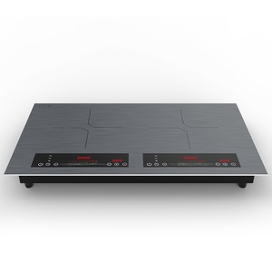 Plaque de cuisson en verre Plaque chauffante électrique Cuisson électrique Nouveau type de plaque à induction double avec commande tactile - Product Image 1