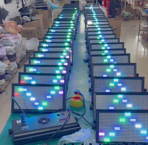 Prodotto di Punta: Luce Stroboscopica LED RGBW 4in1 con 120 Sezioni per DJ, Feste ed Eventi, con Controllo DMX512, Funzione Numeri e Lettere RDM - Product Image 4