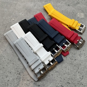 PEITONG vente en gros de bracelets de montre en silicone de haute qualité 20MM bracelet de montre en caoutchouc à extrémité incurvée pour <span class=keywords><strong>Moon</strong></span> <span class=keywords><strong>Swatch</strong></span> Omega - Product Image 2