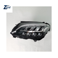 Faro LED W205 Facelift para Mercedes-Benz Clase C 2019-2021, Lámpara Delantera DRL, OE 2059067106 2059067206, Aprobado, Ajuste Original