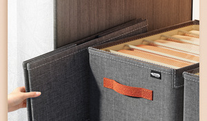 Approvisionnement d'usine Garde-robe <span class=keywords><strong>Pantalon</strong></span> Organisateur Pliable Culotte Chaussettes Vêtements <span class=keywords><strong>Tiroir</strong></span> Sous-Vêtements Cubes De Stockage Diviseur - Product Image 6