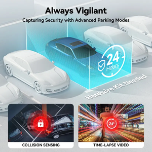 Carlover ống kính đơn 4K xe hộp đen Wifi vòng lặp ghi âm xe <span class=keywords><strong>DVR</strong></span> máy ảnh tầm nhìn ban đêm Dash Cam cho xe - Product Image 5