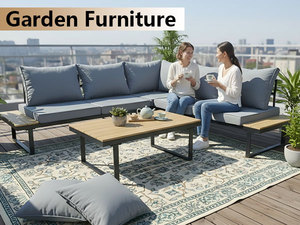Nouveau design, <span class=keywords><strong>canapé</strong></span> en métal confortable, ensemble <span class=keywords><strong>de</strong></span> meubles <span class=keywords><strong>de</strong></span> loisirs d'extérieur avec coussins, ensemble <span class=keywords><strong>de</strong></span> <span class=keywords><strong>canapé</strong></span> loft à prix abordable - Product Image 5