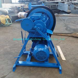 Machine de coupe de pneu de déchets de lame en alliage/acier robuste coupée à des blocs de caoutchouc de 50X50mm, faible dépense d'entretien durable - Product Image 2