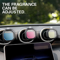Diffuseur de parfum de luxe pour voiture, longue durée, clip de ventilation, membrane durable, décoration pour grille d'aération