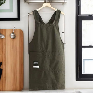 Biểu Tượng Tùy Chỉnh Không Thấm Nước Trọng Lượng Nhẹ Bền Barista Nhà Bếp Nấu Ăn Đầu Bếp Tạp Dề Chống Vết Chéo Trở Lại Tạp Dề Cho Nhà Hàng Nhà - Product Image 3