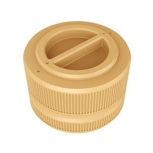 Portable Manual 3D Print 74.5mm 3 Layers Plastic for Cigarette Tobacco <b>Herb</b> <b>Grinder</b> Spice Accessories - Product Image 3