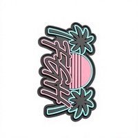 Patch rond 3D en PVC et dentelle, motif Déesse Spartan Mandalorienne, avec fixation auto-agrippante, pour brassards, chaussures, chapeaux, vêtements, accessoires et sacs d'école