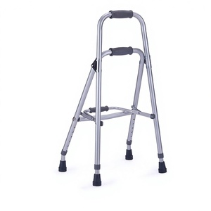 Déambulateur pliable en aluminium KS Stable pour personnes âgées, utilisation en extérieur - Product Image 1