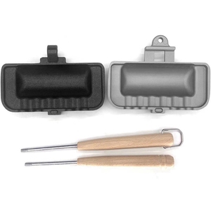 Grille-pain à hot-dog Moule à sandwich double face Moule à fromage Machine à sandwich Moule à sandwich - Product Image 3