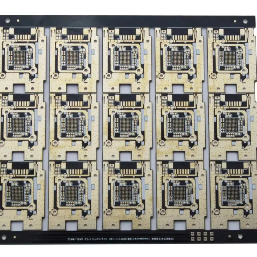 FR4 4 couches aveugle et enterré via trou Circuit imprimé 94V-0 échantillons de PCB imprimés trous de prise de résine fabrication de PCB