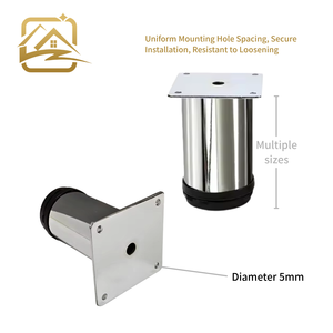 Adjustable <b>Support</b> Feet for <b>Sofa</b> Legs Coffee Table Legs Dining Table Legs Bed Legs Cabinet <b>Supports</b>-Modern Steel Furniture Legs - Product Image 3