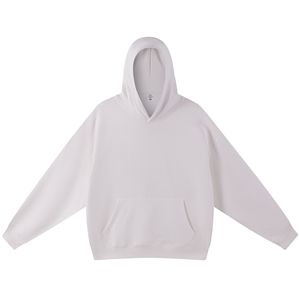 Fabricants de vêtements personnalisés 420 grammes printemps et automne couleur unie neutre sweat à capuche à manches longues pantalons de survêtement - Product Image 6