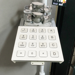 Tùy chỉnh IP65 thép không gỉ 4x4 kim loại không thấm nước số điện tử CNC máy Bàn phím CE/FCC/ISO9001 chứng nhận jiexin thương hiệu - Product Image 1